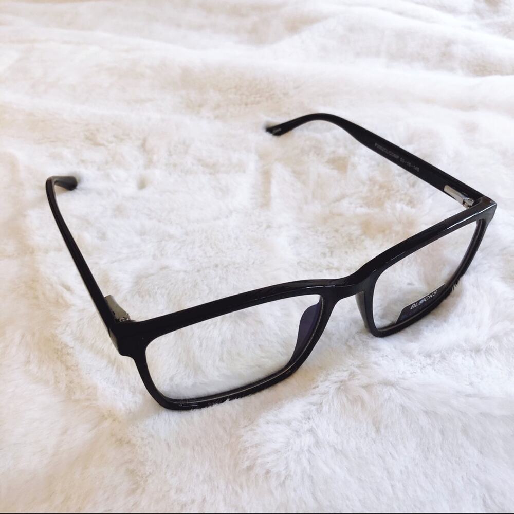 Caleb Black Computer Blue Light Glasses - Picture 6 of 10